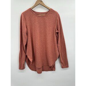 Layer8 Womens Large Activewear Top Casual Indie Retro Gym Athleisure Minimalist